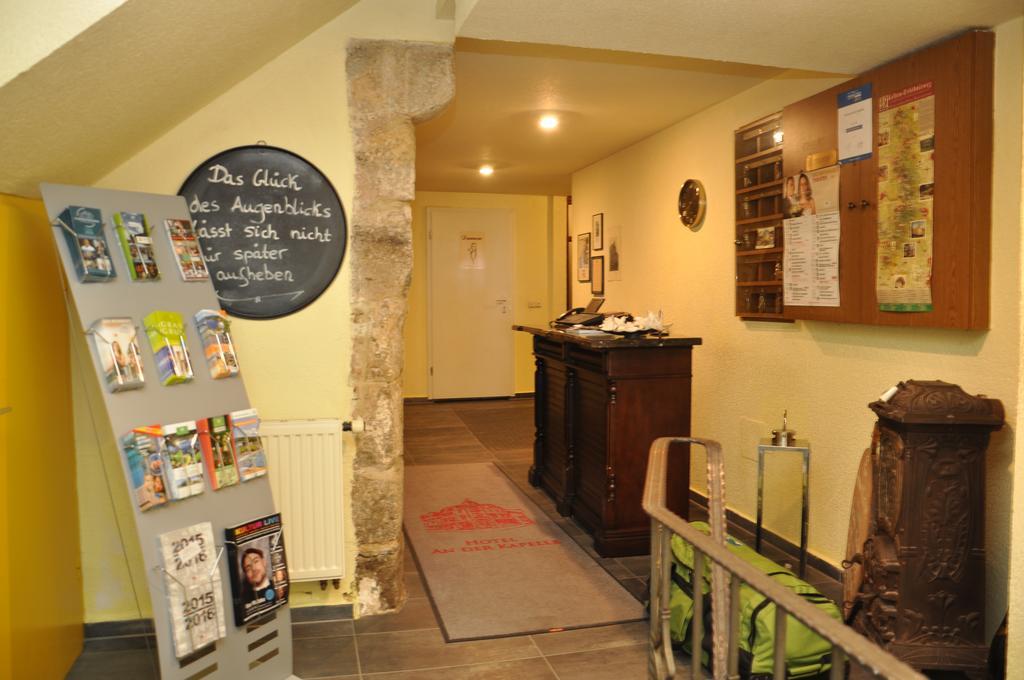 Hotel An Der Kapelle Meiningen Dış mekan fotoğraf